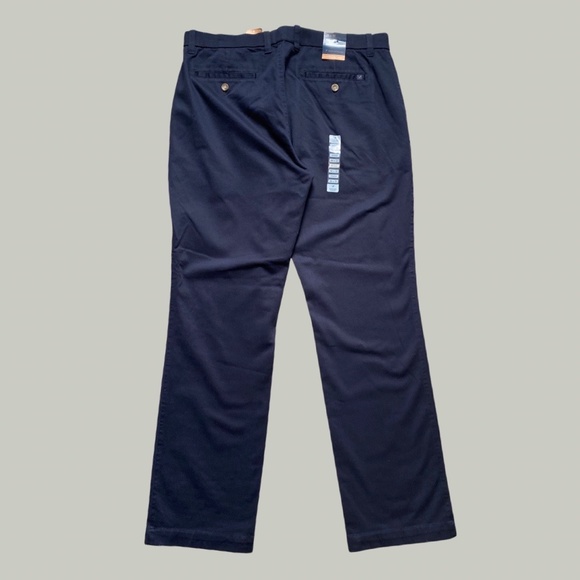Denver Hayes Navy Flextech 360 Stain Rejector Chino Pants - Picture 4 of 4
